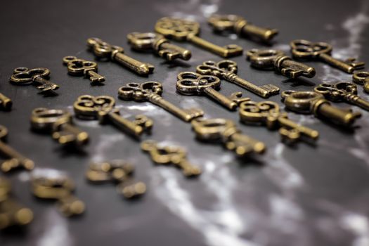 A physical key, representing generating and using a PGP key pair